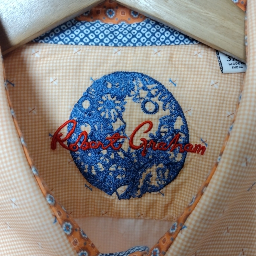 Robert Graham Flip Cuff Abstract Pattern Long Sle… - image 6